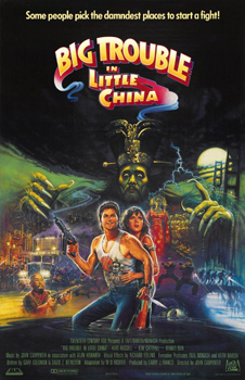 Plakatmotiv (US): Big Trouble in Little China (1986)