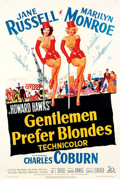 Plakatmotiv: Blondinen bevorzugt (1953)
