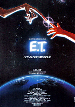 Plakatmotiv: E.T. – Der Außerirdische (1982)