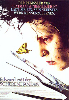 Plakatmotiv: Edward mit den Scherenhänden (1990)
