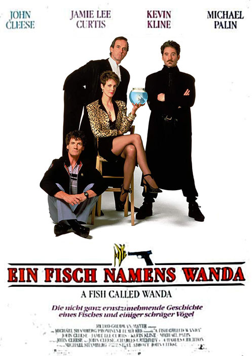 Plakatmotiv: Ein Fisch namens Wanda (1988)