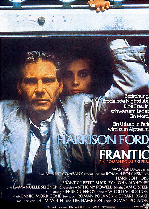 Plakatmotiv: Frantic (1988)