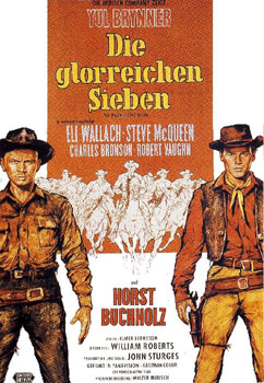 Plakatmotiv: Die glorreichen Sieben (1960)
