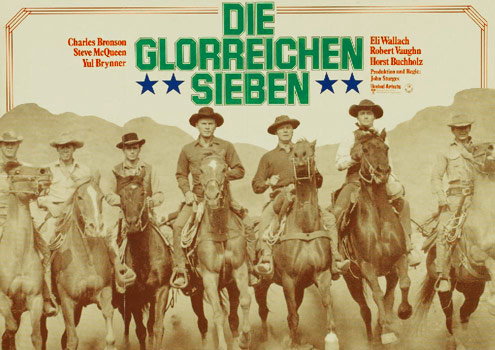 Plakatmotiv: Die glorreichen Sieben (1960)