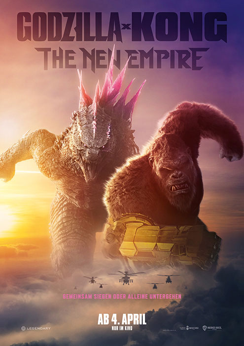 Plakatmotiv: Godzilla × Kong: The New Empire (2024)