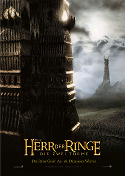 Kinoplakat: Der Herr der Ringe – Die zwei Türme