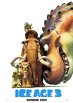 Kinoplakat: Ice Age 3 – Die Dinosaurier sind los