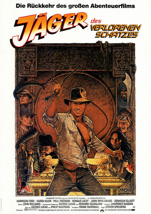 Plakatmotiv: Jäger des verlorenen Schatzes (1981)