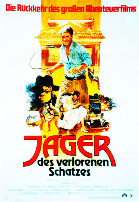 Plakatmotiv: Jäger des verlorenen Schatzes (1981)