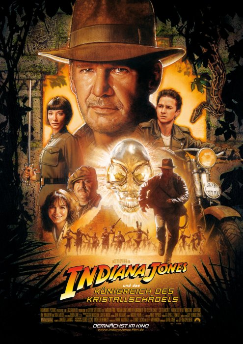 Plakatmotiv: Indiana Jones und das Königreich des Kristallschädels (2008)