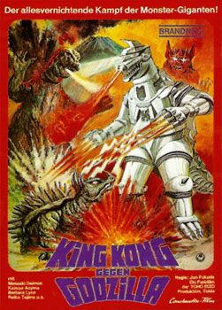 Plakatmotiv: King Kong gegen Godzilla (1974)