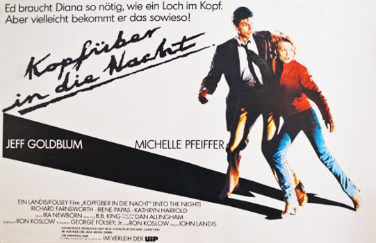 Plakatmotiv: Kopfüber in die Nacht (1985)