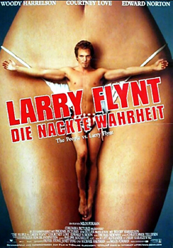 Kinoplakat: Larry Flynt – Die nackte Wahrheit