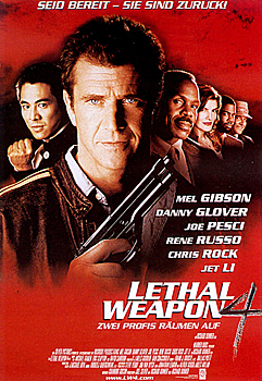 Plakatmotiv: Lethal Weapon 4 – Zwei Profis räumen auf (1998)