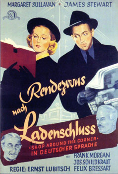 Plakatmotiv: Rendezvous nach Ladenschluss (1940)