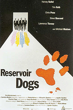Kinoplakat (US): Reservoir Dogs