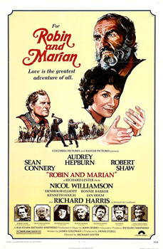 Plakatmotiv (UK): Robin und Marian (1976)