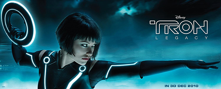 Character-Motivplakat für Tron (2010) – Legacy: Quorra (Olivia Wilde)