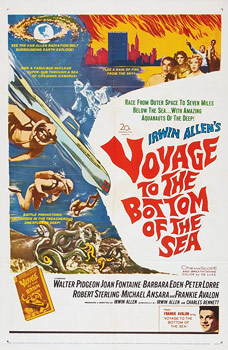 Plakatmotiv (US): Voyage to the Bottom of the Sea (1961)