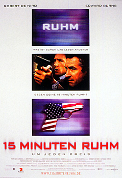 Plakatmotiv: 15 Minuten Ruhm (2001)