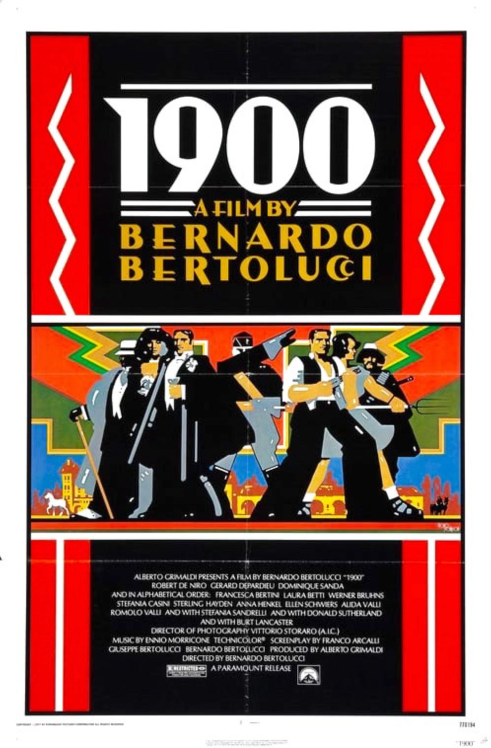 DVD-Cover (UK): 1900 (1976)