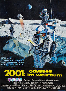 Kinoplakat: 2001: Odyssee im Weltraum