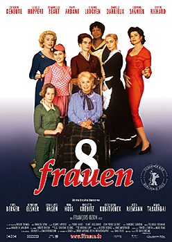 Plakatmotiv: 8 Frauen (2002)