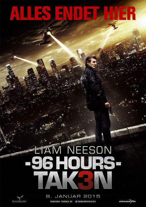 Plakatmotiv: 96 Hours – Taken 3 (2014)