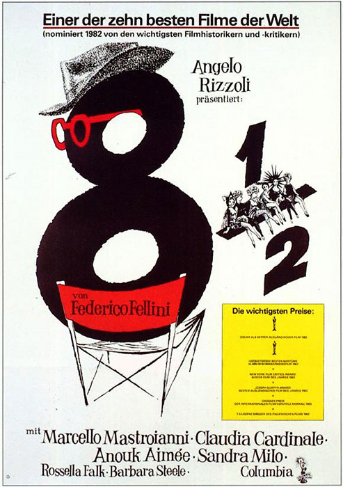 Plakatmotiv: Achteinhalb (1963)