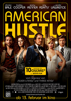 Kinoplakat: American Hustle