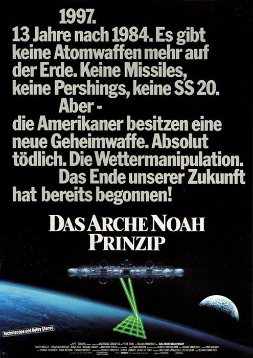 Plakatmotiv: Das Arche-Noah-Prinzip (1984)