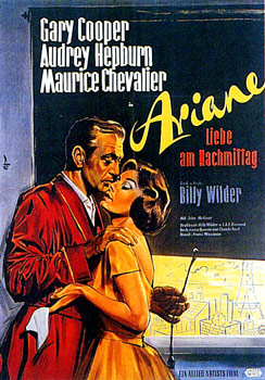 Plakatmotiv: Ariana – Liebe am Nachmittag (1957)