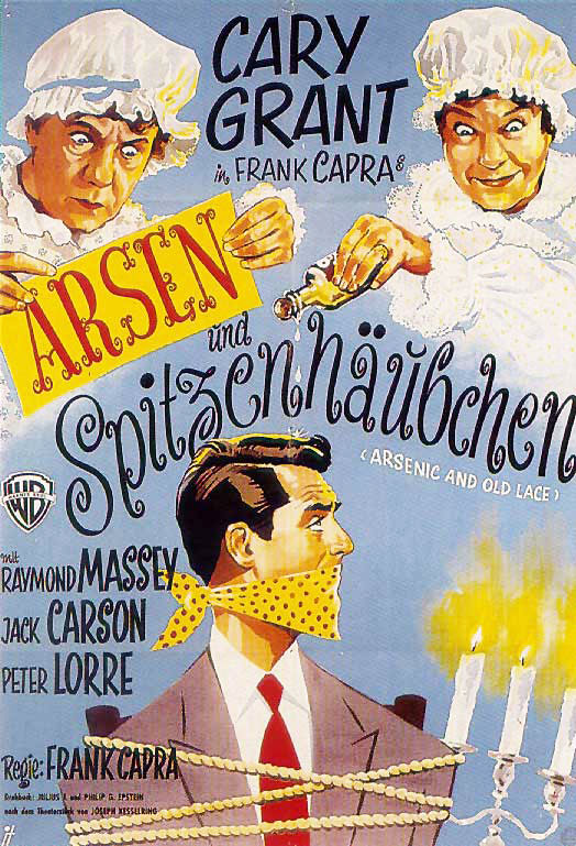 Plakatmotiv: Arsen und Spitzenh&auml;ubchen (1944)