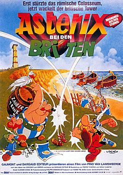 Plakatmotiv: Asterix bei den Briten (1986)