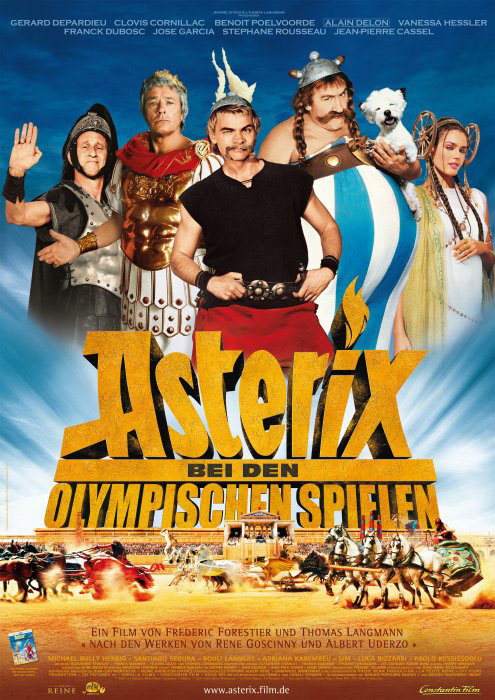 Plakatmotiv: Asterix bei den Olympischen Spielen (2008)