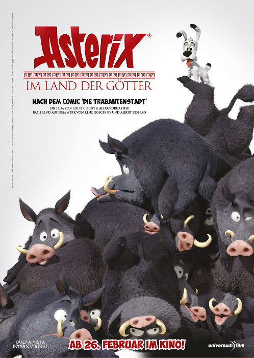 Plakatmotiv: Asterix im Land der Götter (2014)