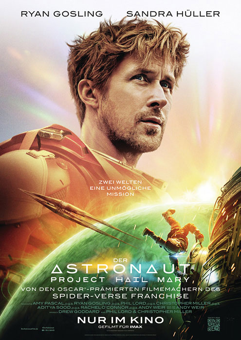 Plakatmotiv: Der Astronaut &ndash; Project Hail Mary (2026)