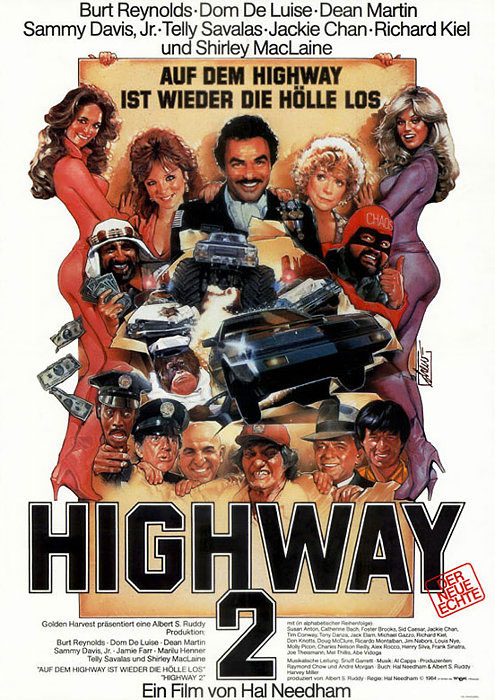 Plakatmotiv: Auf dem Highway ist wieder die Hölle los (1984)