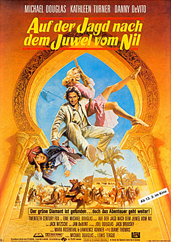 Plakatmotiv: Auf der Jagd nach dem Juwel vom Nil (1985)