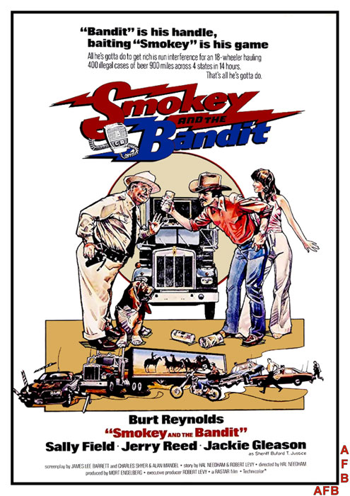 Plakatmotiv (US): Smokey and the Bandit (1977)
