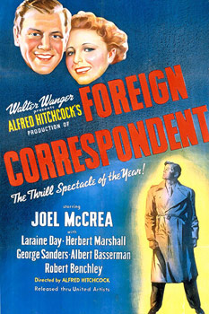 Plakatmotiv (US): Der Auslandskorrespondent – Foreign Correspondent