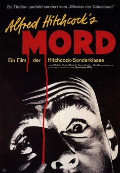 Plakatmotiv: Alfred Hitchcock's Mord