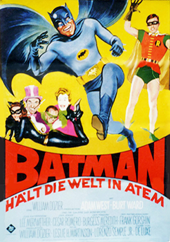 Kinoplakat: BATMAN hält die Welt in Atem