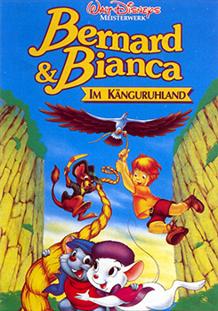 Kinoplakat: Bernard und Bianca im Känguruland