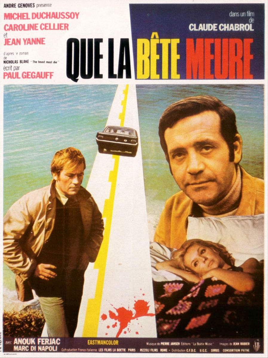 Plakatmotiv (Fr.): Que la b&ecirc;te meure (1969)