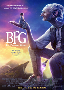 Kinoplakat: BFG – Big Friendly Giant