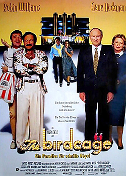 Plakatmotiv: The Birdcage – Ein Paradies für schrille Vögel (1996)