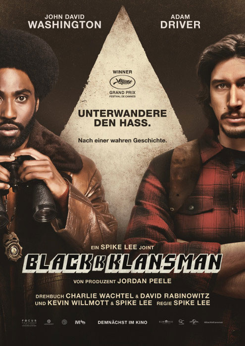 Plakatmotiv: BlacKkKlansman (2018)