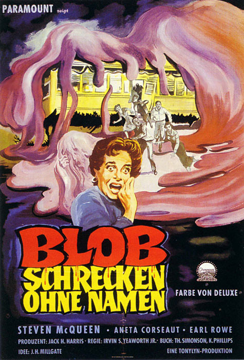 Plakatmotiv: Blob – Schrecken ohne Namen (1958)