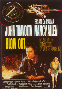 Videocover: Blow Out – Der Tod löscht alle Spuren (1981)